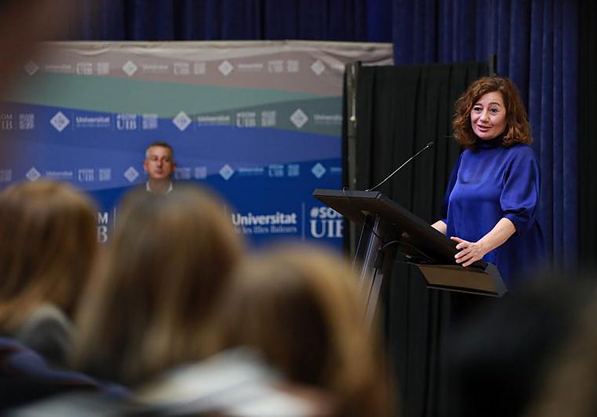 La presidenta de Baleares, Francina Armengol