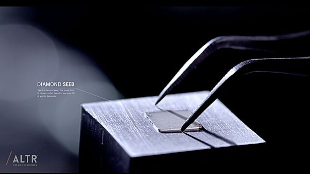 Un semillero de diamantes sintéticos