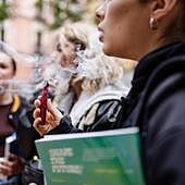 Vapear es perjudicial para la salud y si es mentolado es incluso peor