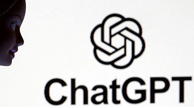 Logotipo de la IA generativa de texto de OpenAI, ChatGPT