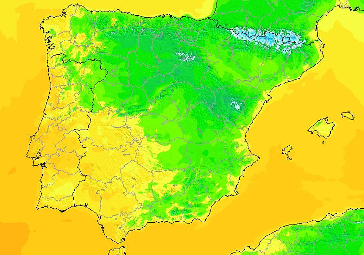 Las temperaturas se mantendrán altas en toda España