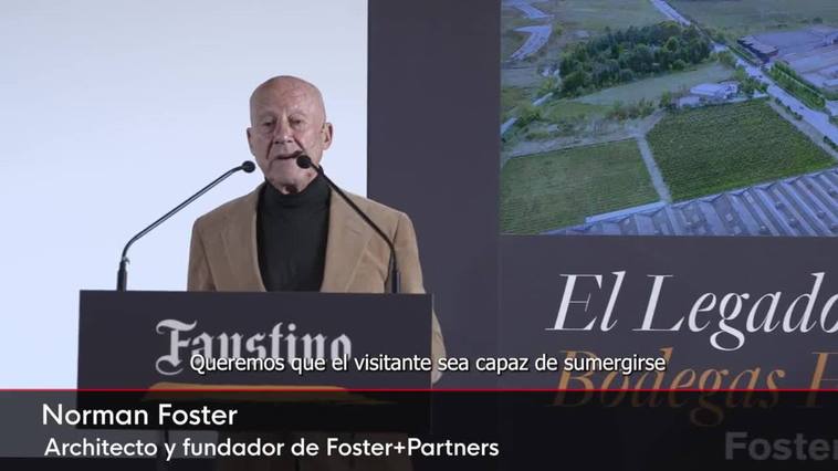 Norman Foster diseña el futuro del vino junto a Bodegas Faustino