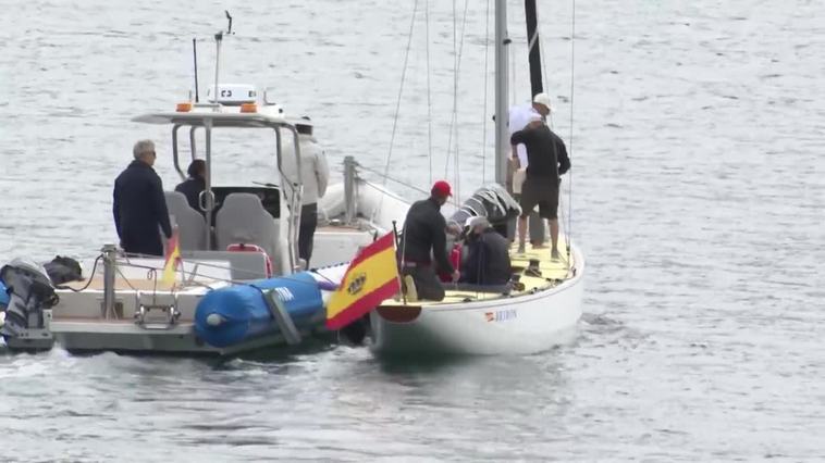 Segunda jornada de vela para Juan Carlos I a bordo del Bribón