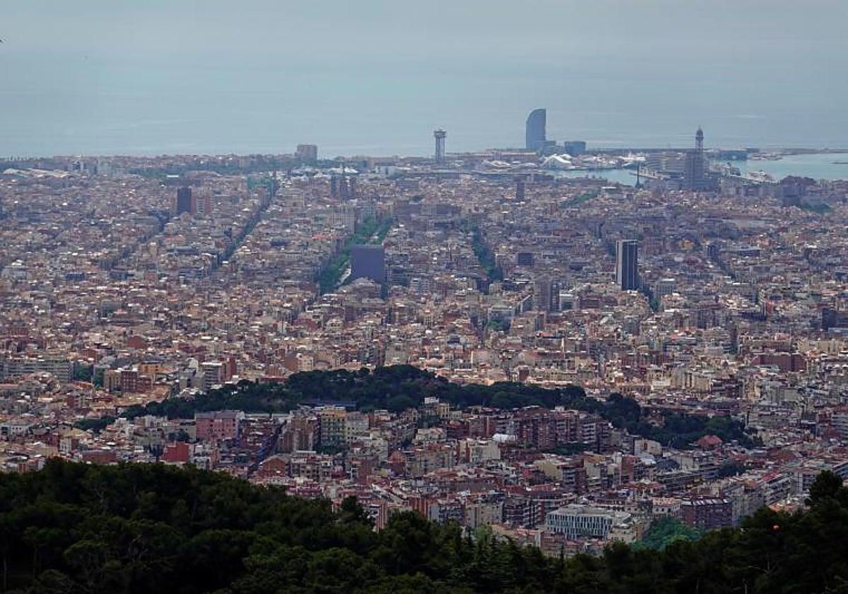 Vista de la ciudad de Barcelona