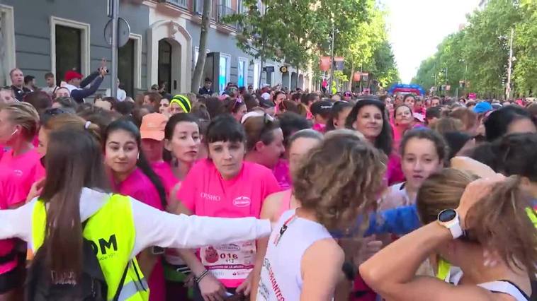 Madrid vive una marea rosa