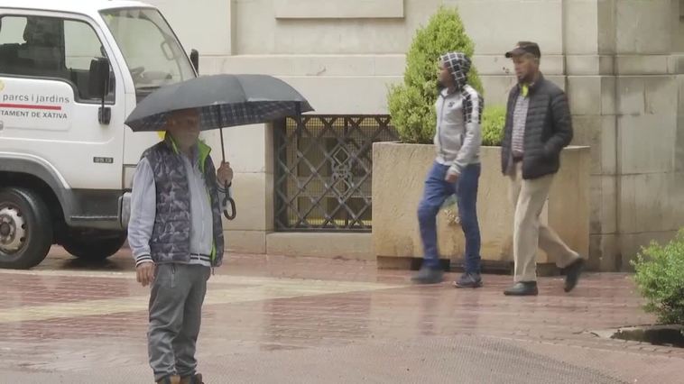 Alerta naranja en Valencia por las lluvias torrenciales de este miércoles