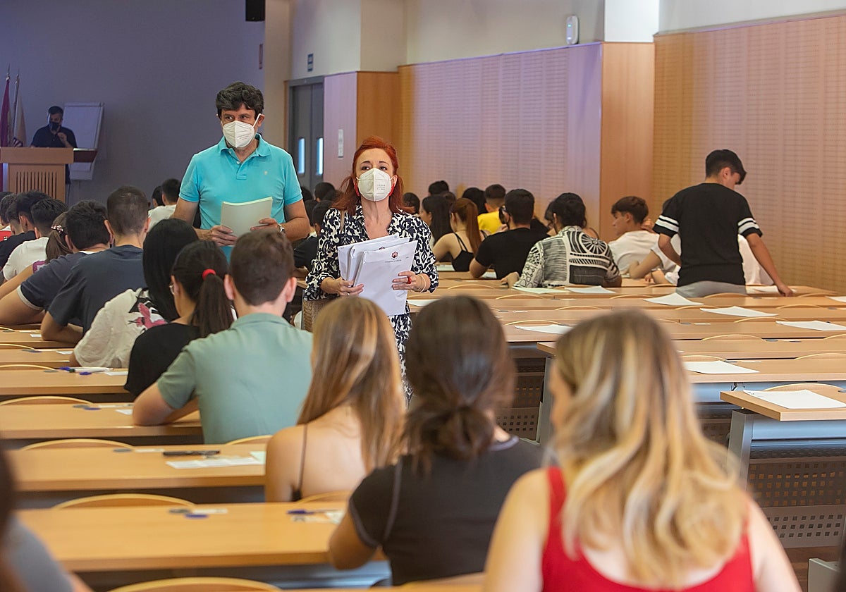 Pruebas de Selectividad del año pasado