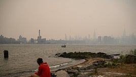 Los incendios de Canadá cubren de humo el cielo de Nueva York