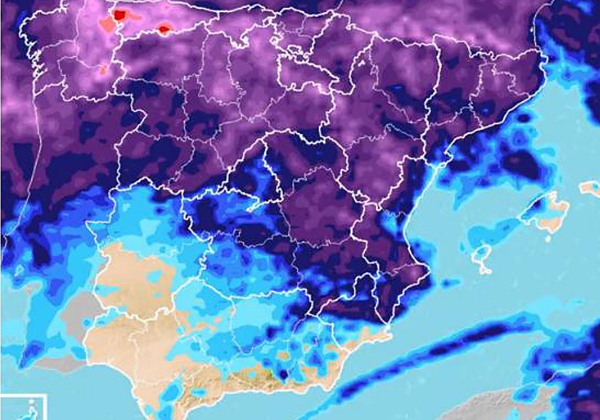 La Aemet avisa sobre la llegada de una DANA: lluvias torrenciales ...