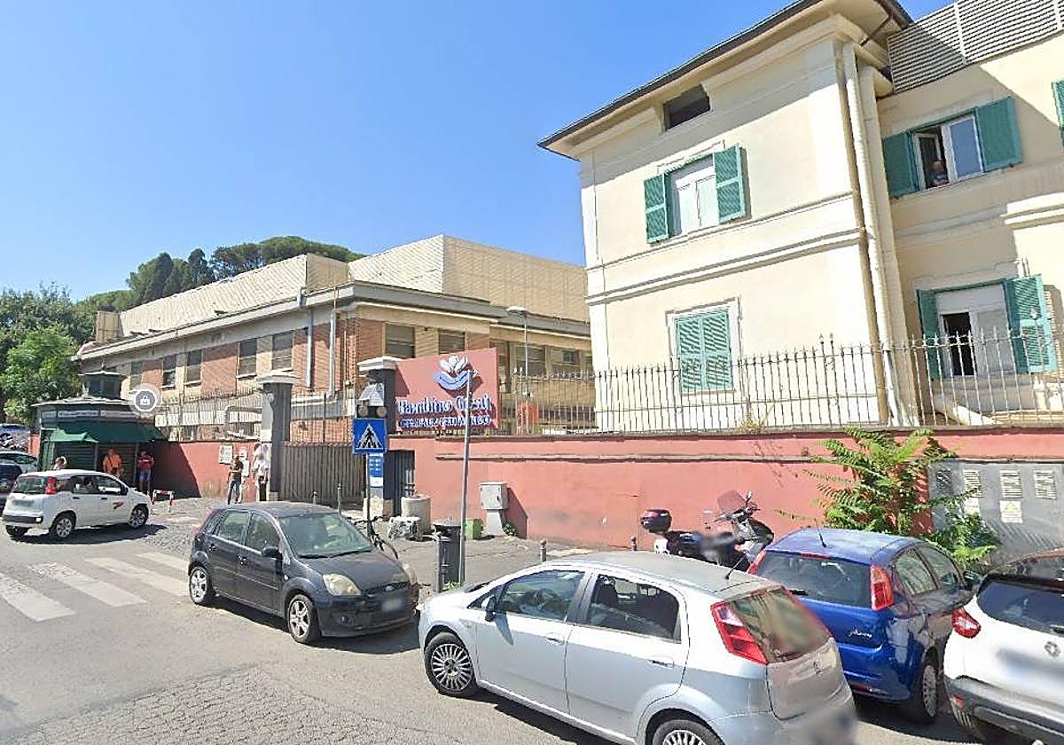 Hospital Niño Jesús de Roma, donde trasladaron a la niña herida