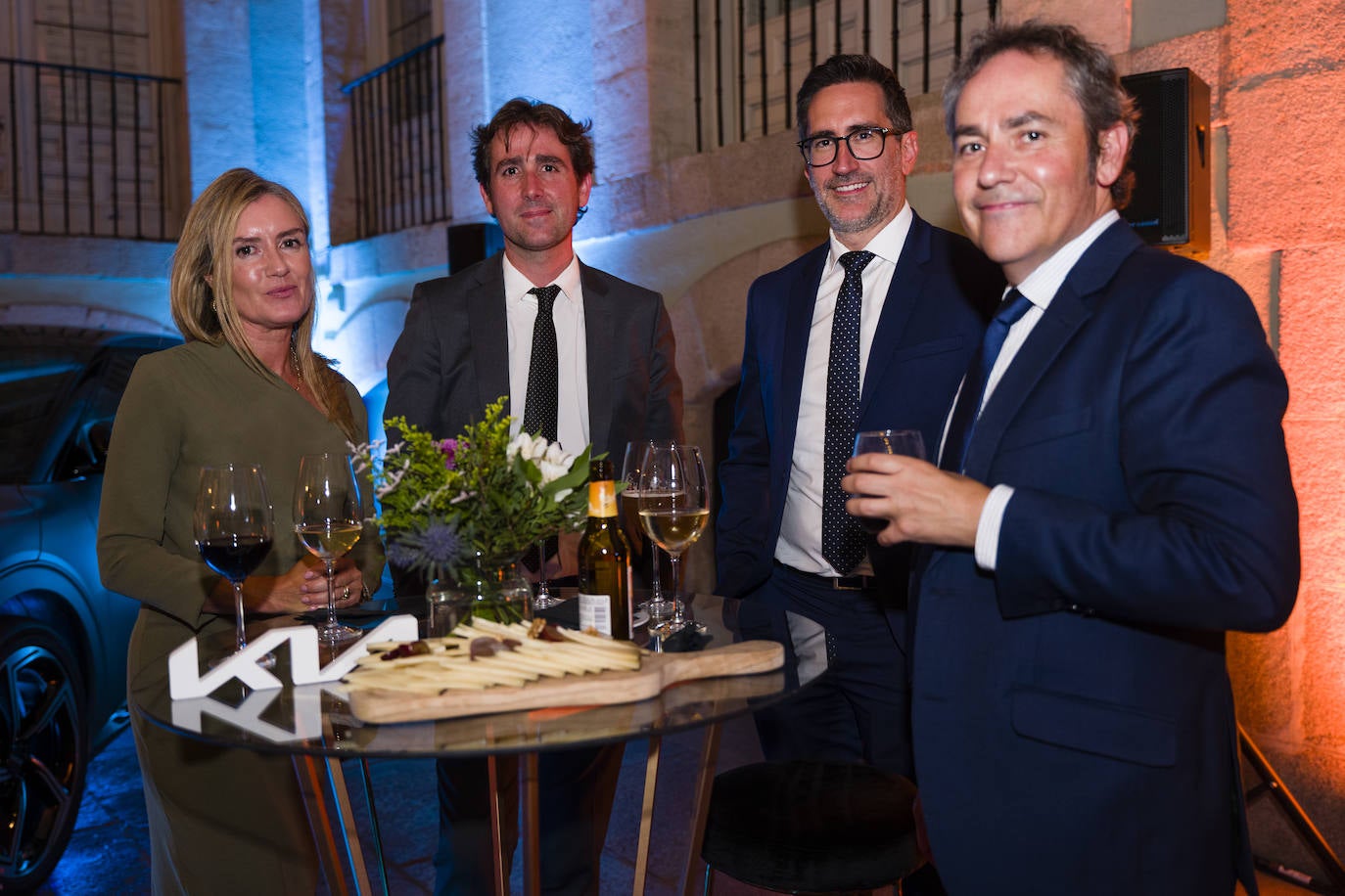 Leticia Álvarez, directora de Coordinación Editorial de Vocento, David Taberna, director de El Diario Vasco, Iker Barinagarrementería, Director de Producto de Vocento, y Alfonso Rodríguez Aldeyturriaga, director de Colpisa.