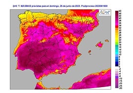 La Aemet avisa de la llegada del calor extremo con la primera ola de calor del verano: estas son las zonas afectadas
