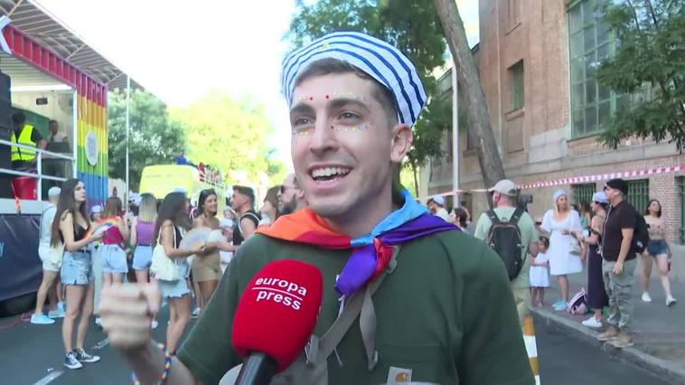 Miles de personas celebran y reivindican en el Orgullo 2023 en Madrid