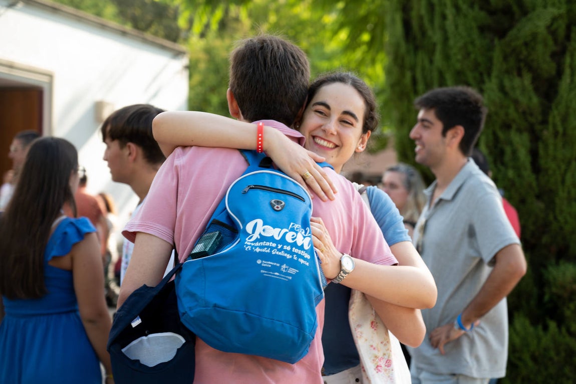 Jóvenes partiendo a Lisboa para la JMJ