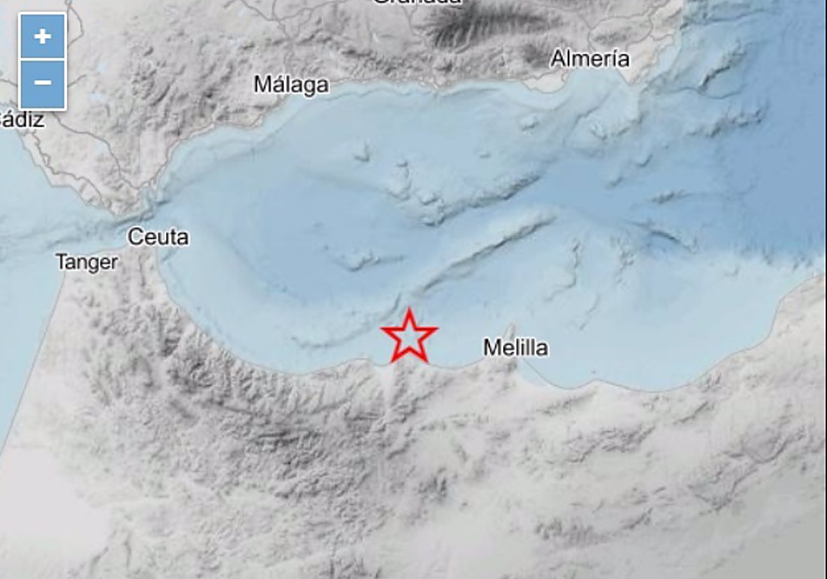 El primer seísmo tuvo lugar a las 22.57 horas del lunes de 3,6 grados