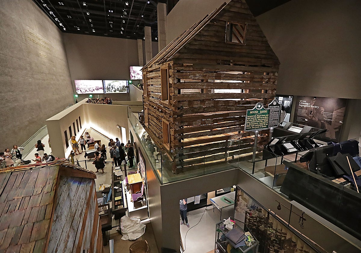 Una de las salas del Museo Smithsonian de Ciencias Naturales