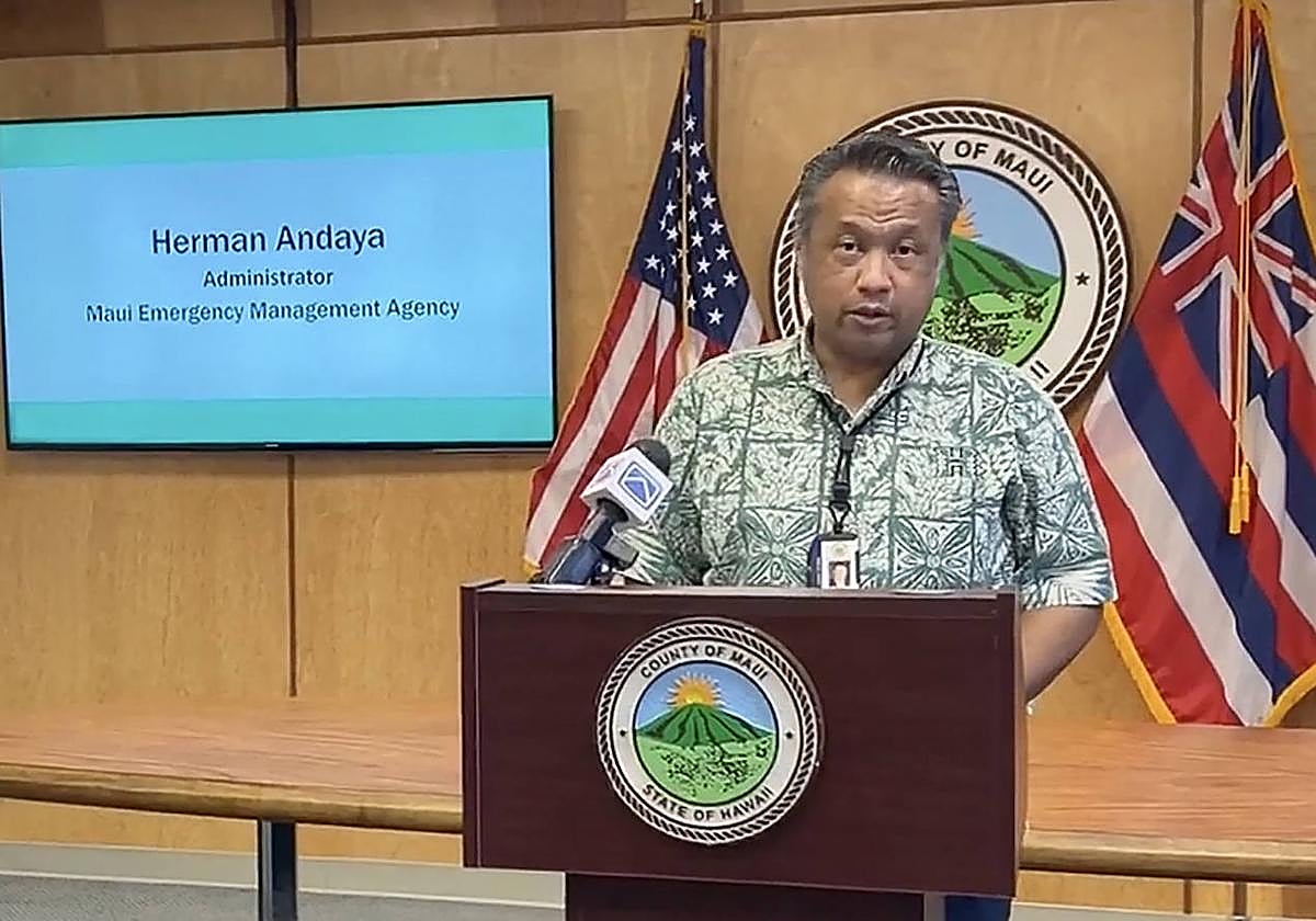 Herman Andaya, en una comparecencia de la semana pasada