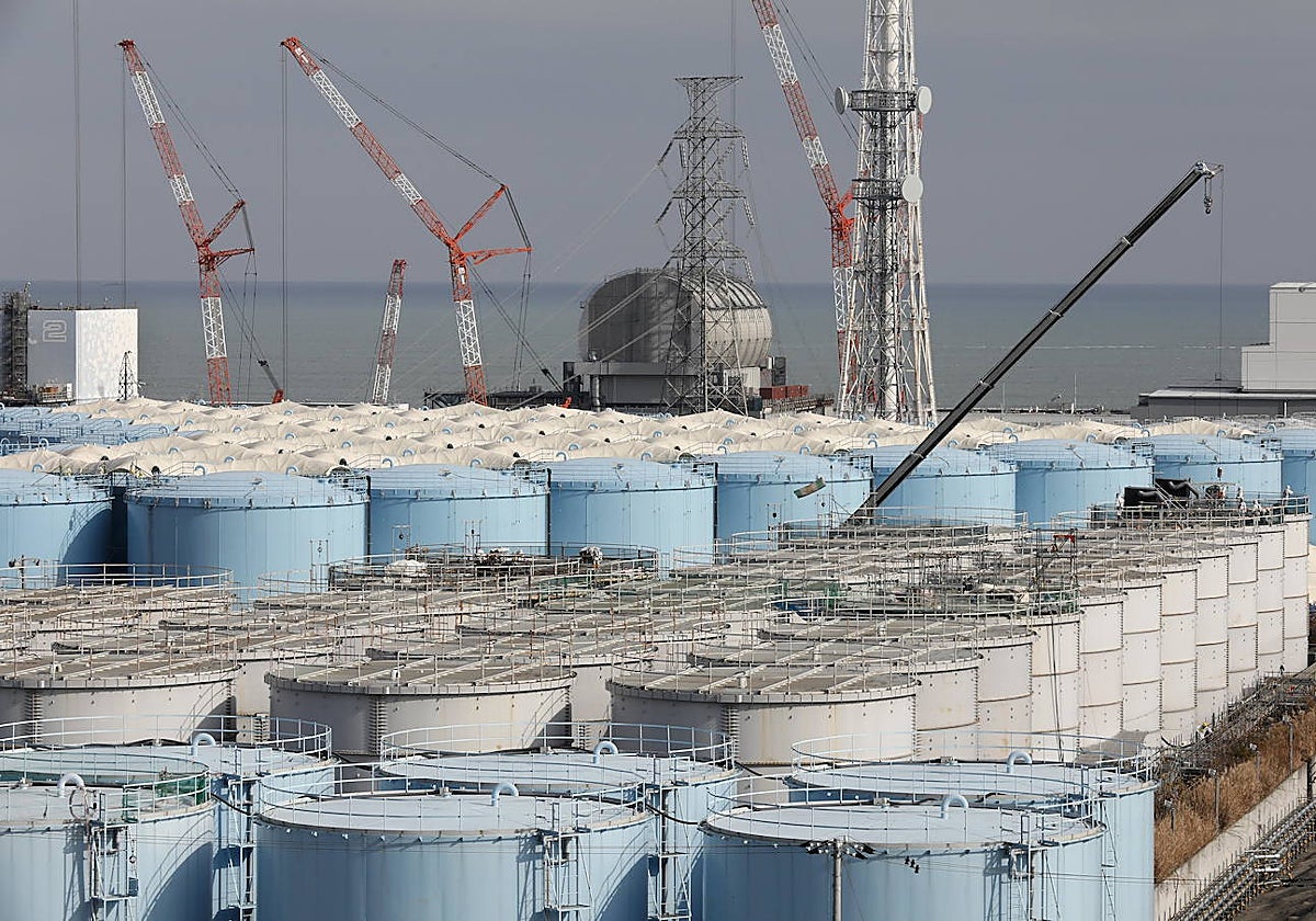 La planta nuclear de Fukushima en Japón