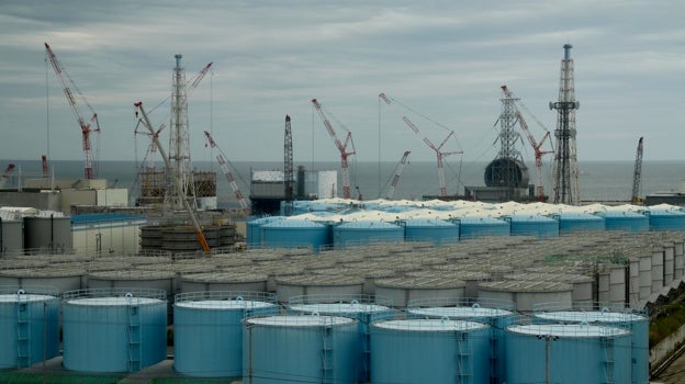 Reactores 1, 2 y 3 de la siniestrada central nuclear de Fukushima 1, donde ABC ha entrado dos veces para ver los trabajos de descontaminación y desmantelamiento