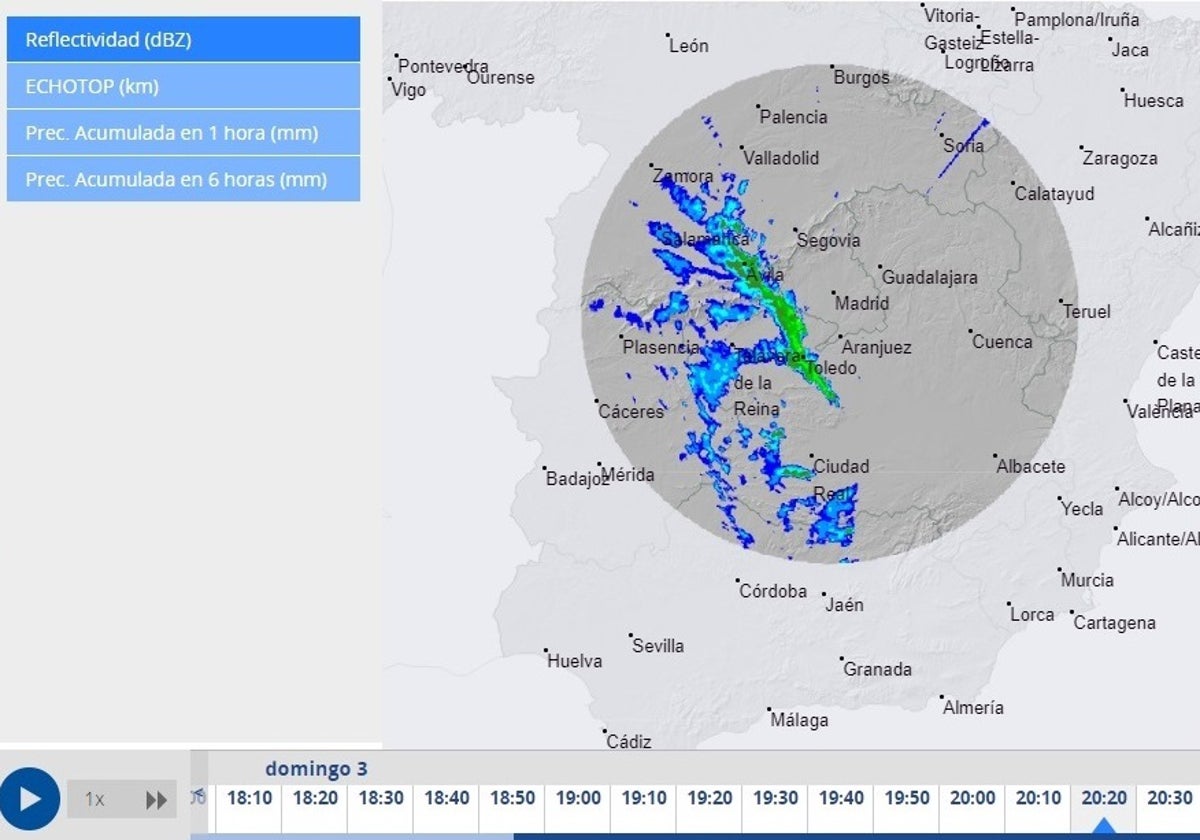 Tiempo radar cheap