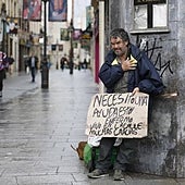 Los servicios sociales acogieron a 21.684 personas sin hogar en 2022, un 22% más que hace dos años