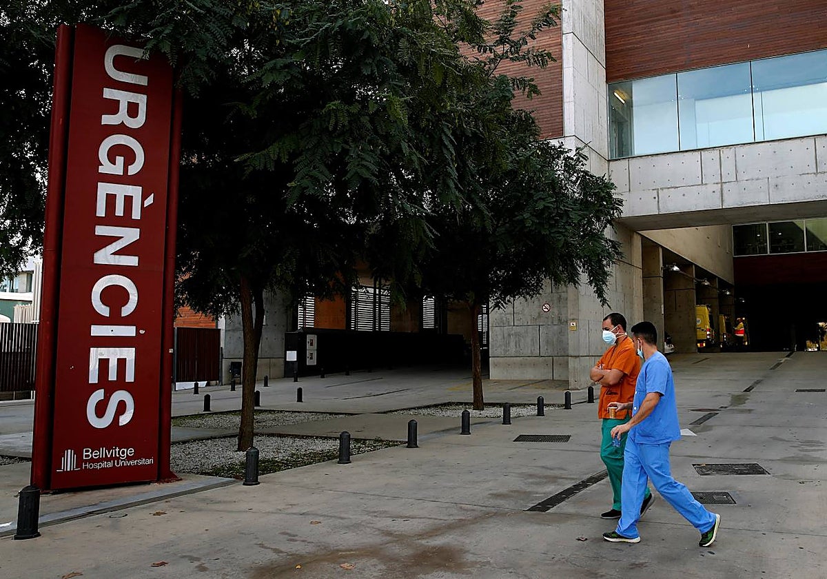 Hospital de Bellvitge, donde fue ingresada la mujer por un caso probable del virus del Nilo