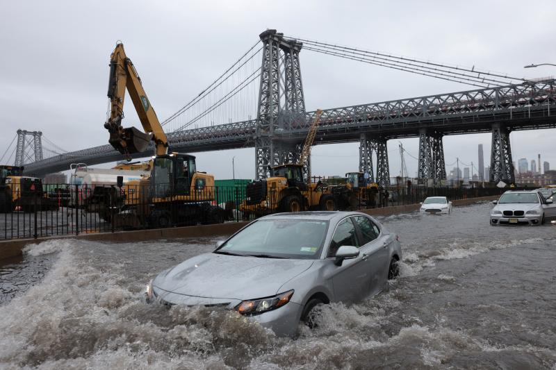 Galería: Nueva York, en estado de emergencia por las inundaciones