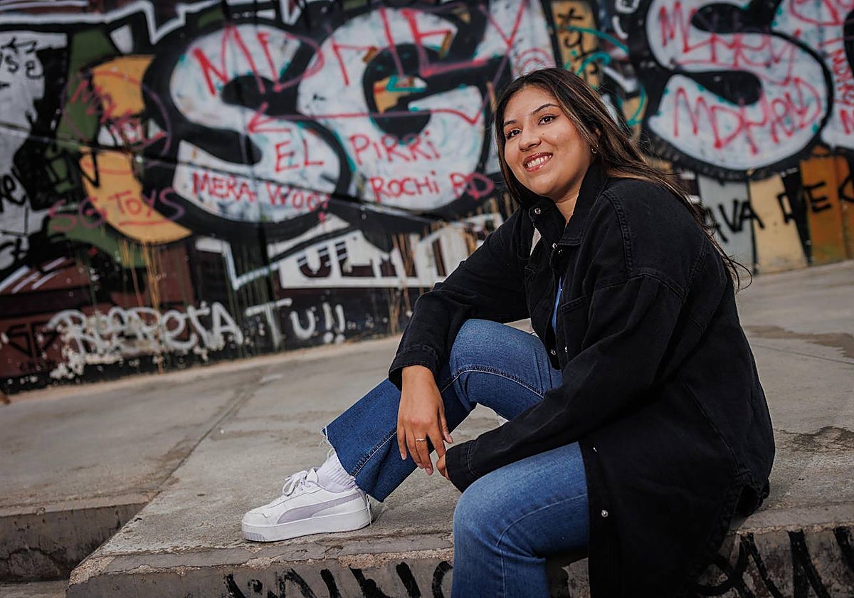 Dhara Fernández, estudiante que se ha tomado un año sabático