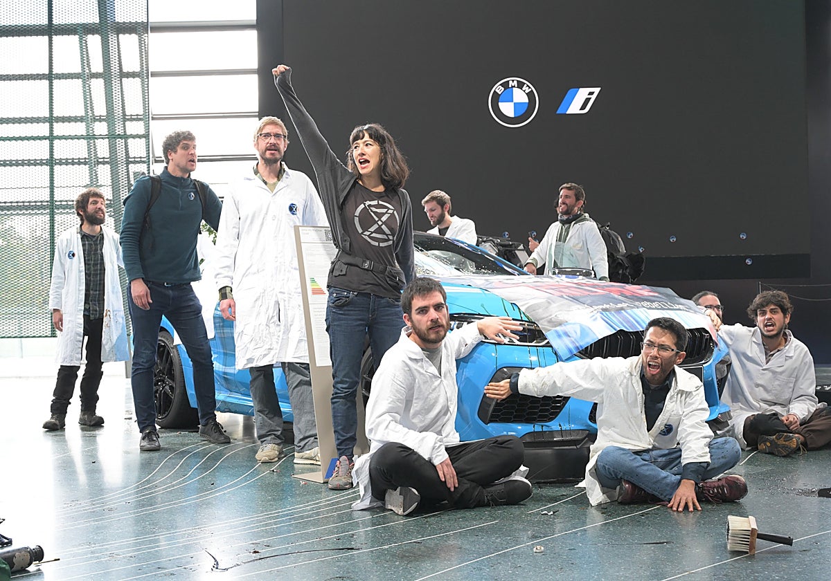 Una de las protestas en Múnich