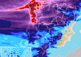 La Aemet avisa de las zonas que se verán afectadas por la lluvia este fin de semana