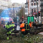 Temporal en España por la borrasca Ciarán, en directo: vientos, lluvias, incidencias ferroviarias, situación en carreteras y cortes de tráfico hoy