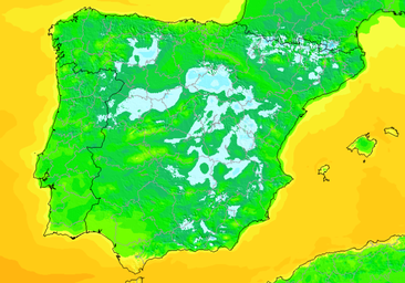 La Aemet avisa de la llegada del «frío invernal» a España: las zonas con temperaturas bajo cero