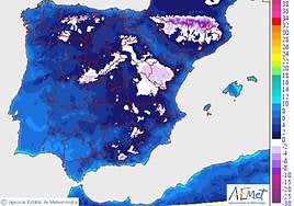 La Aemet registra hasta 40 centímetros de nieve en estas zonas de España: continúa el frío para el fin de semana