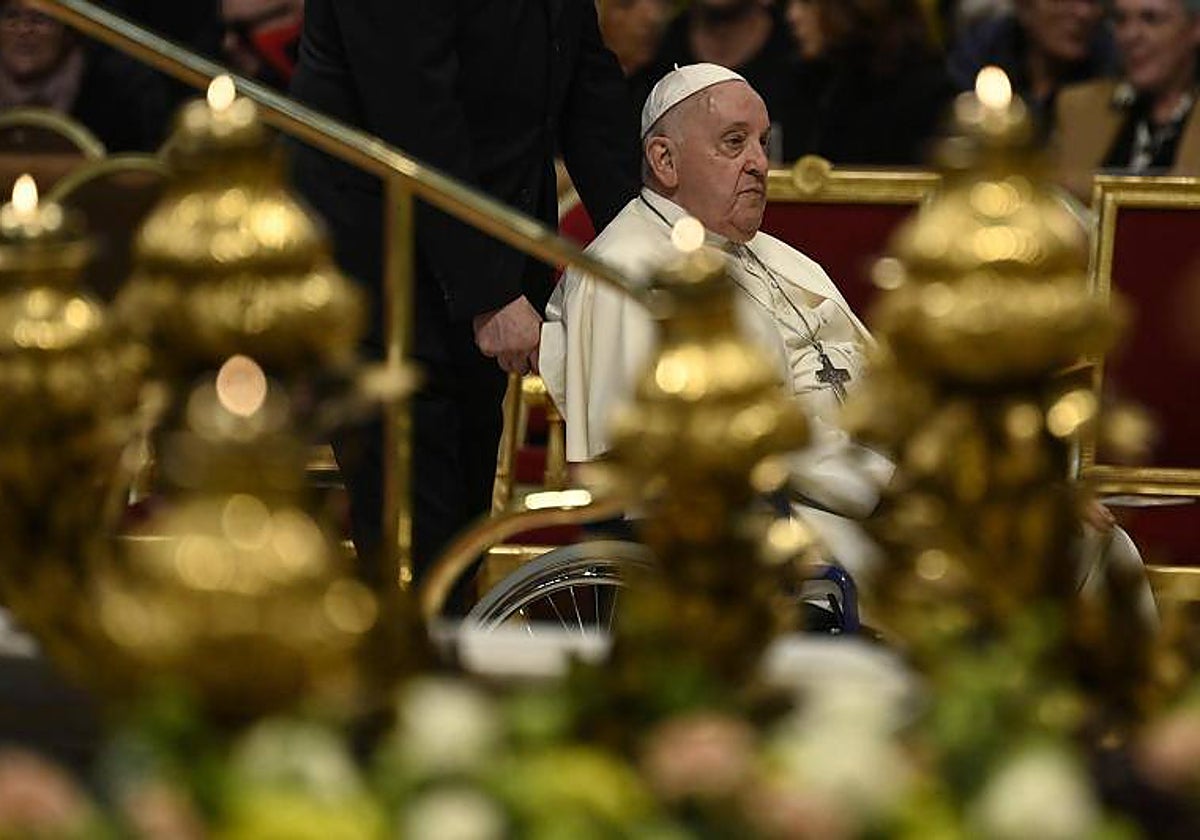 El Papa, en una de las misas que dirigió el pasado fin de semana