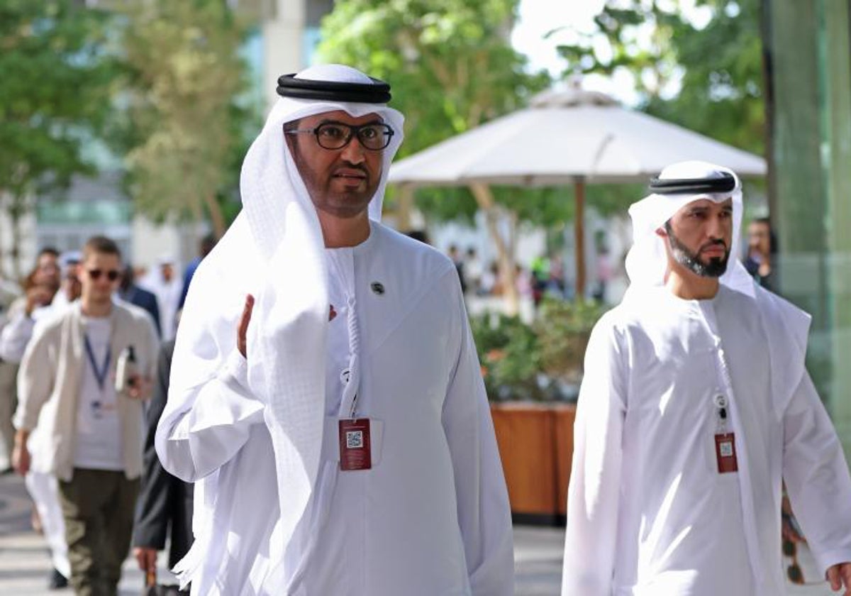 El presidente de la COP28, Sultan Al-Jaber