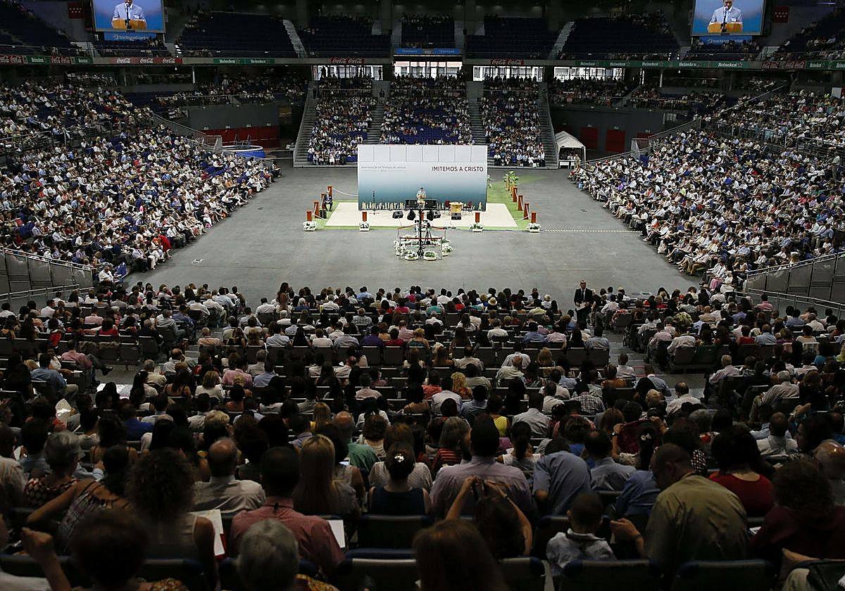 Vista general de la Asamblea anual de los Testigos de Jehová en una imagen de archivo