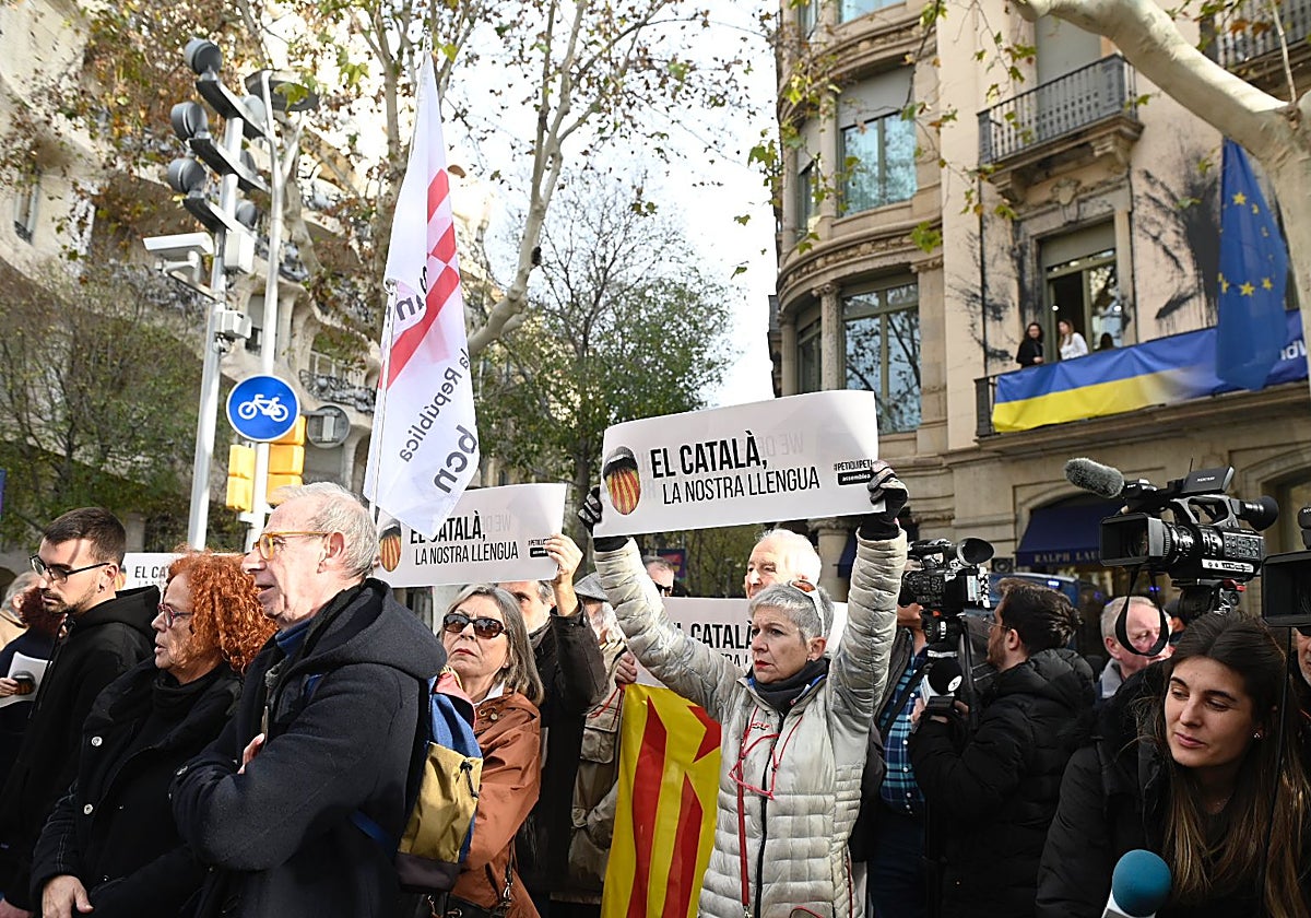 La ANC ha convocado una protesta frente a la delegación del Parlamento Europeo en Bruselas