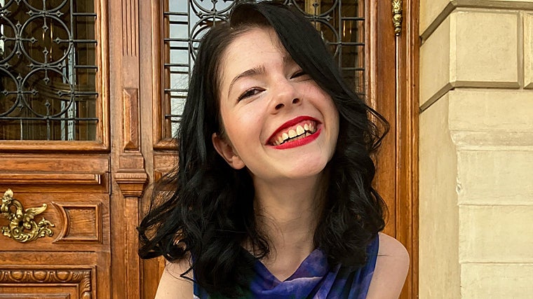 Teodora Dumitru, estudiante de Medicina en España