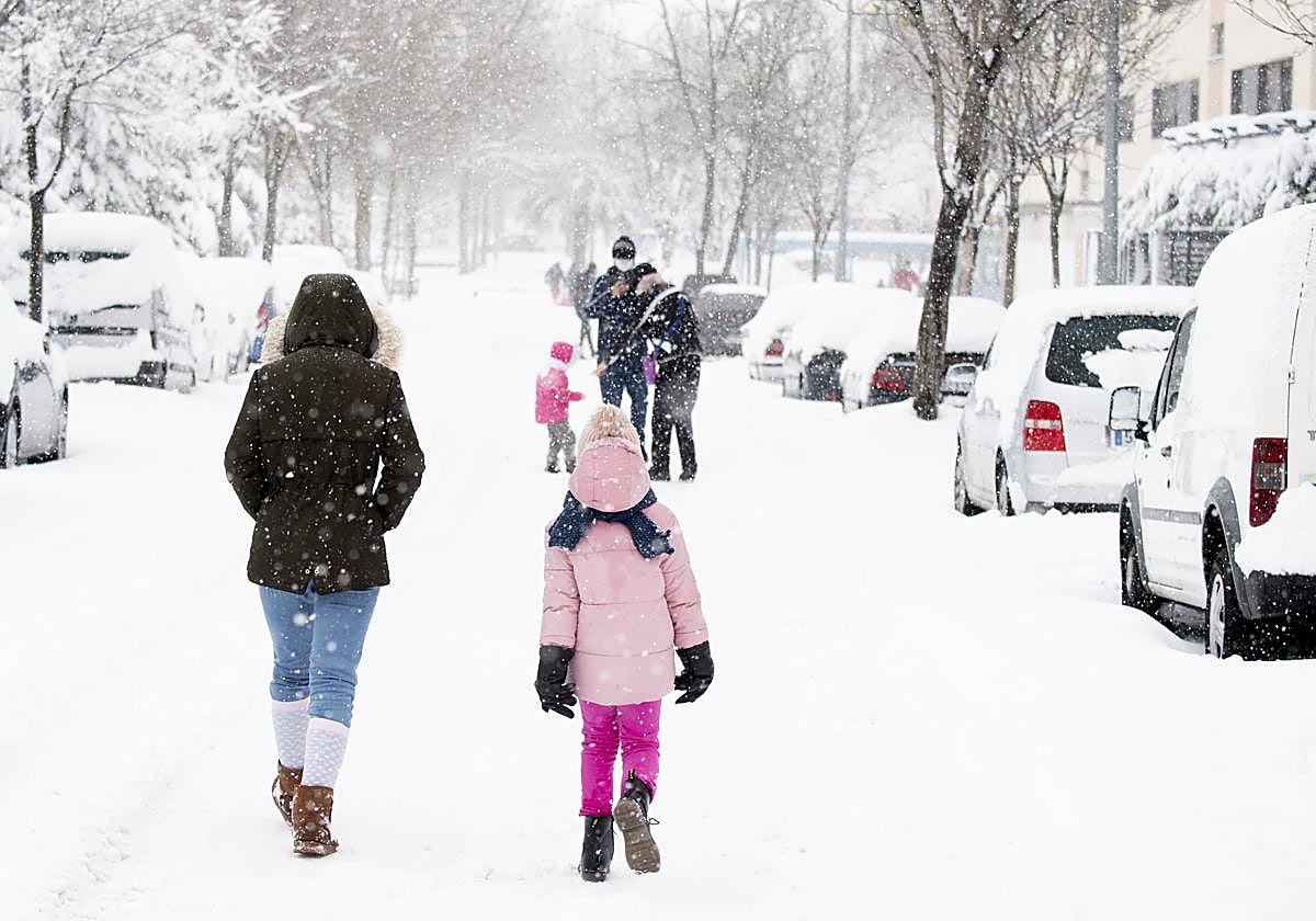 La Aemet confirma la inminente llegada de un «episodio importante de nieve» a estas zonas de España