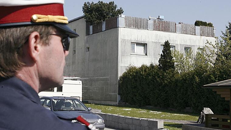 La casa de los Fritzl en 2008, cuando se destapó el horror