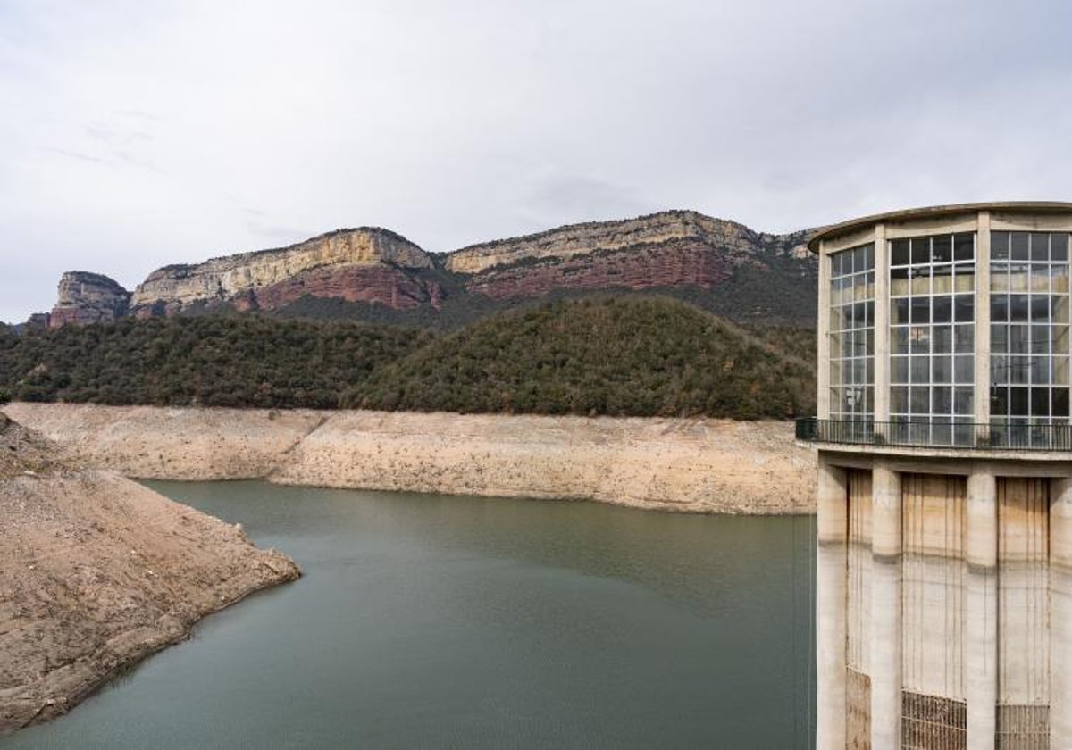 Imagen del pantano de Sau (Barcelona)