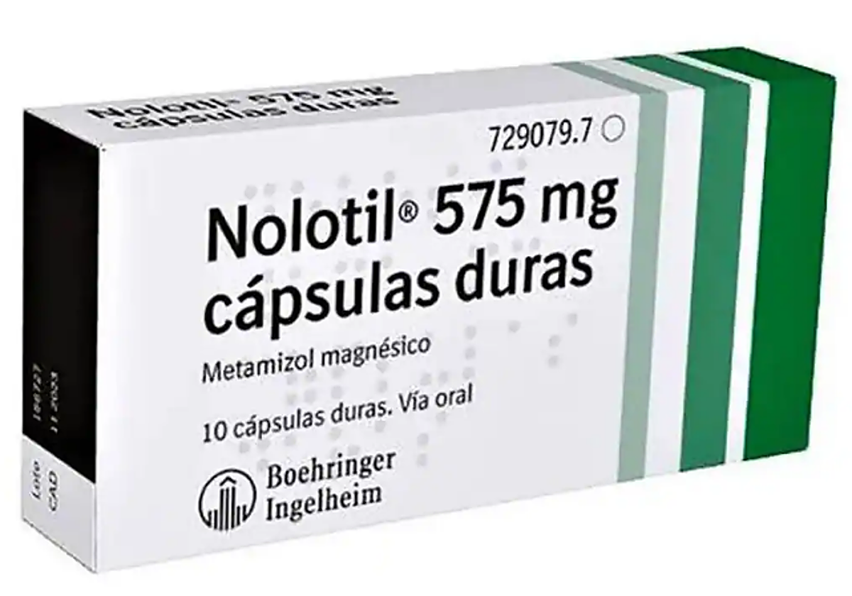 Una caja de Nolotil
