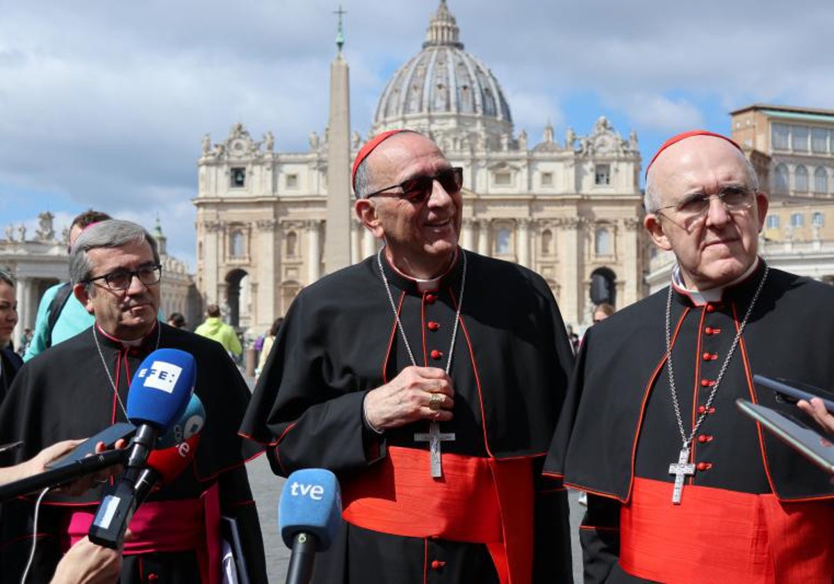 La hasta hace poco cúpula de la Conferencia Episcopal