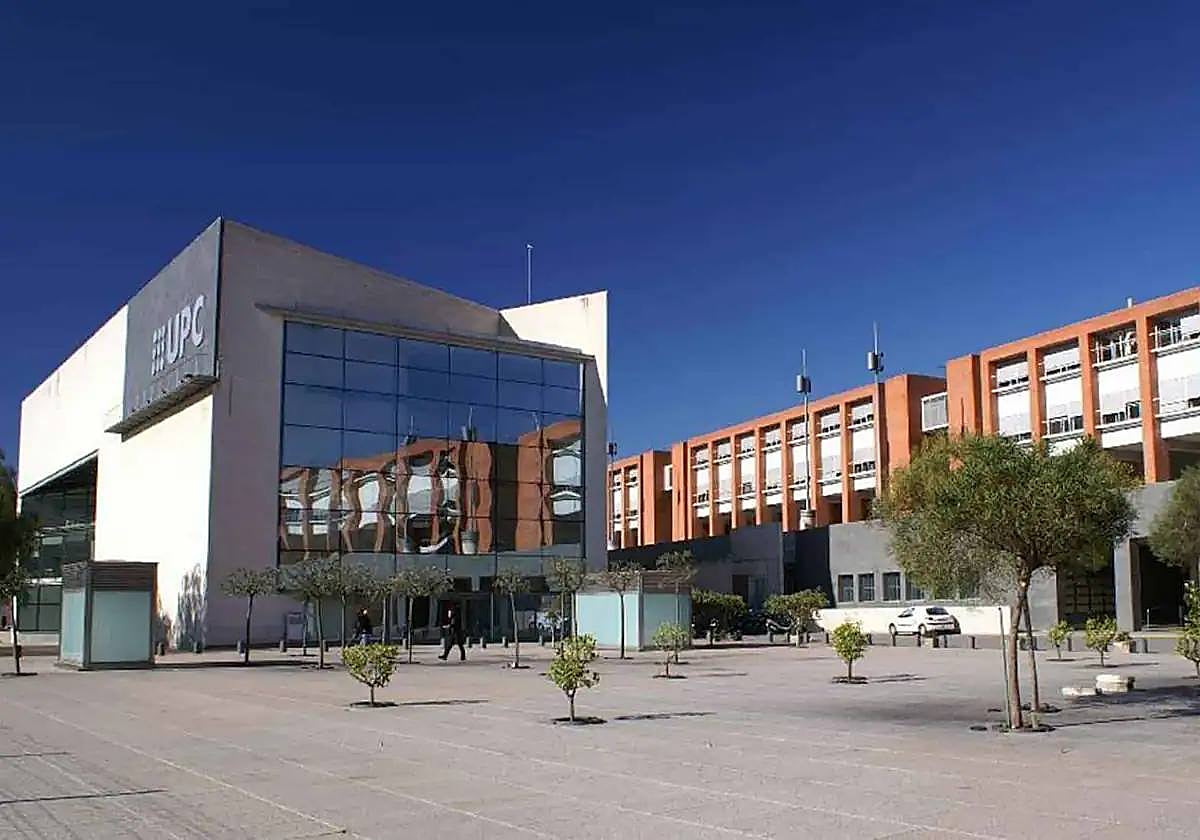 Exterior del campus de la Universidad Politécnica de Cataluña