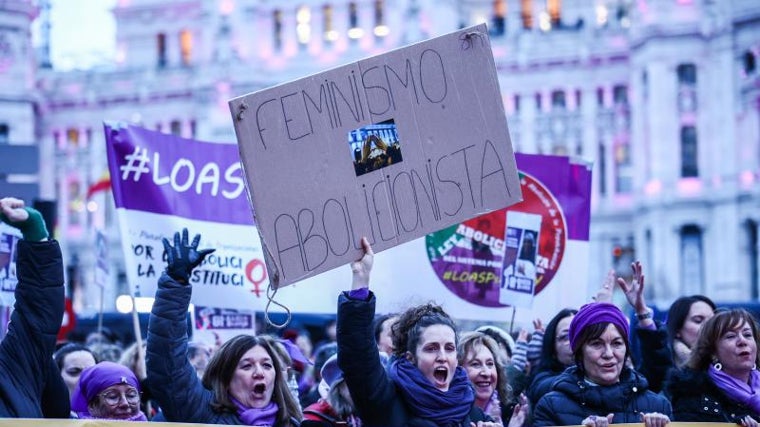 Manifestación del Movimiento Feminista por el Día de la Mujer