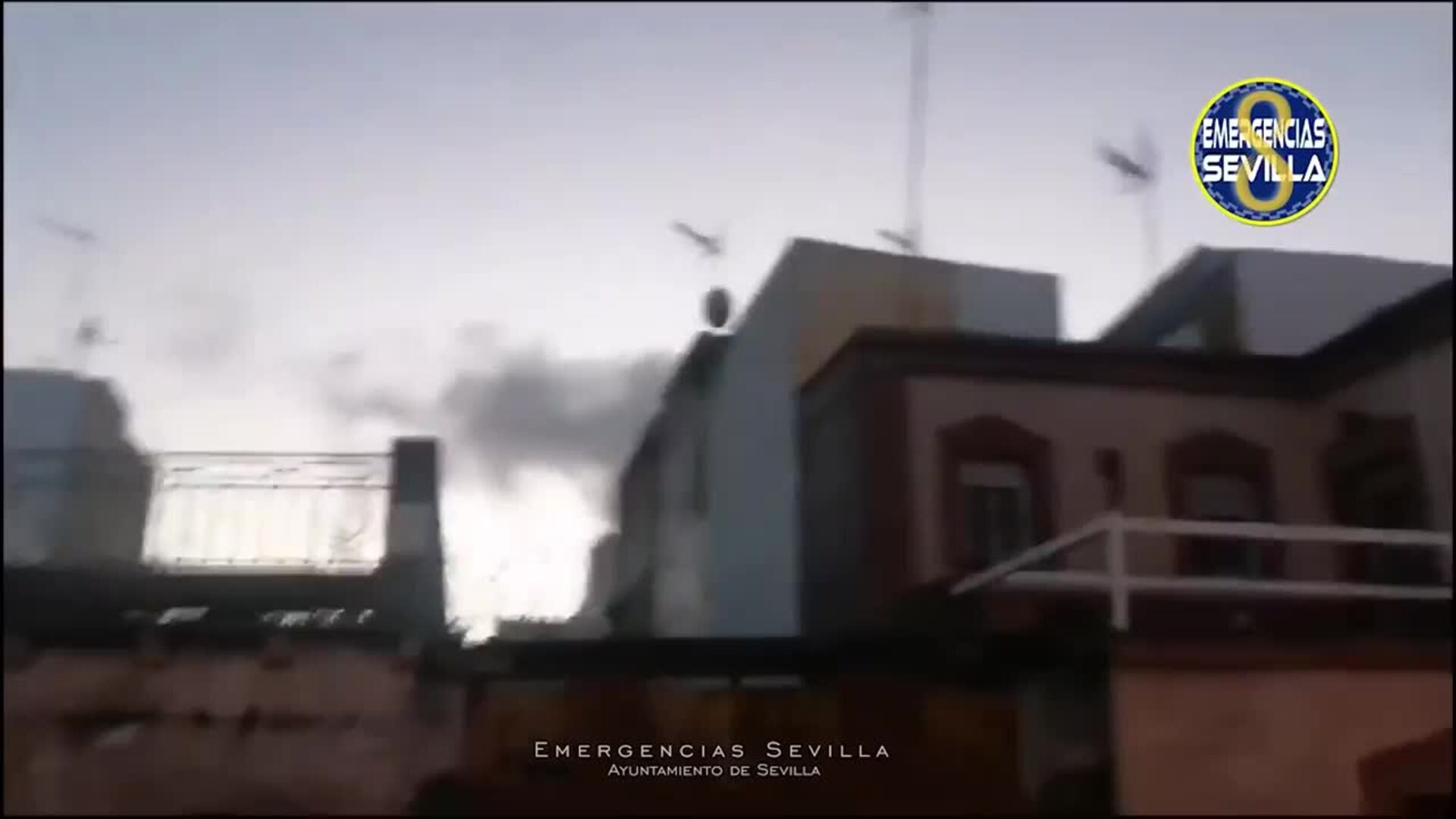 Afectado por inhalación de humo un hombre tras un incendio de vivienda ...