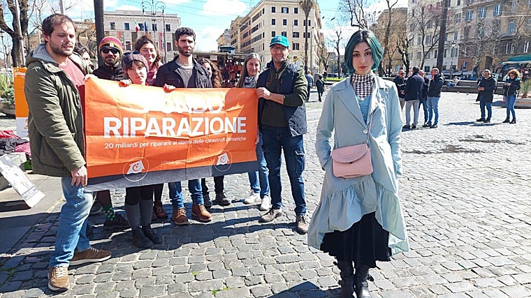 Ester Goffi, una de las dos activistas condenadas