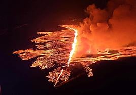 Islandia declara la emergencia por una nueva erupción volcánica