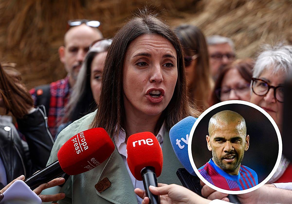 Irene Montero y Dani Alves