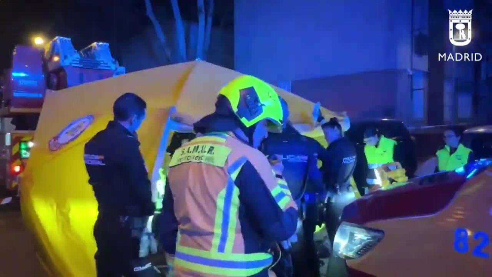 Dos heridos graves en el incendio de un edificio en el barrio de San ...
